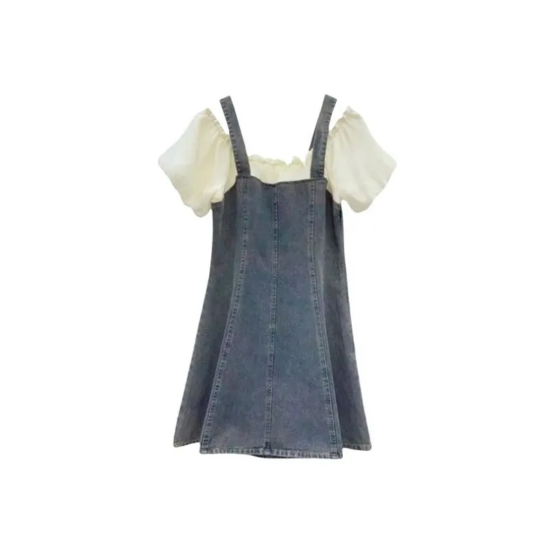 DOSOHEB Short Sleeved Dress Women's-1