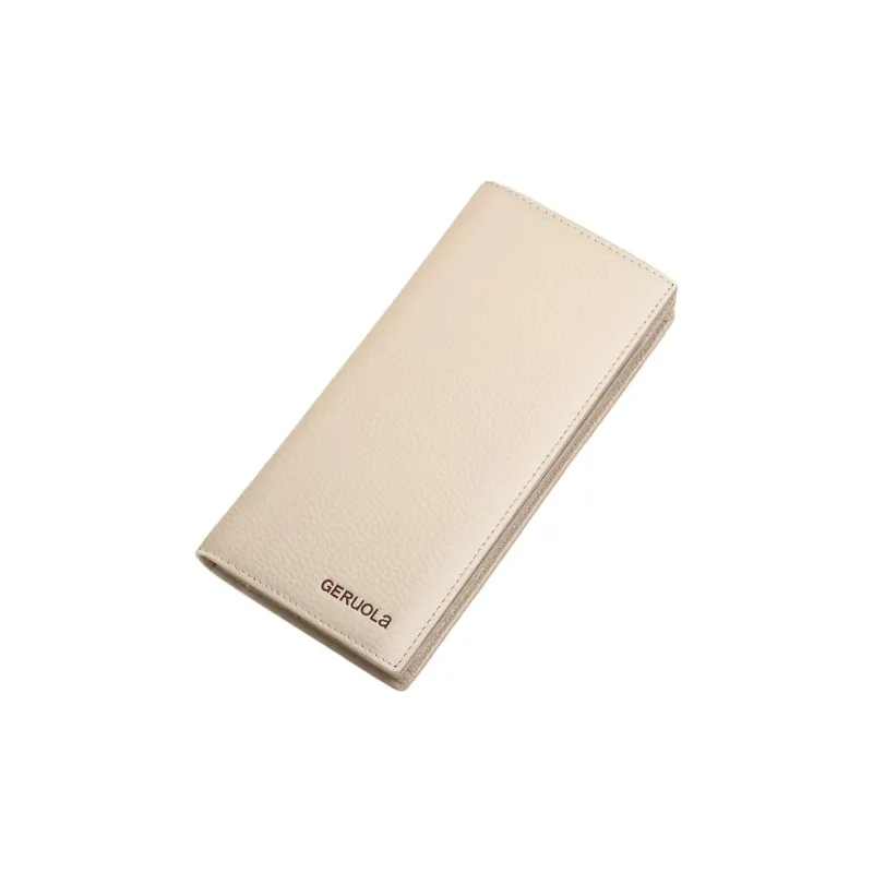 Gorora Top Grain Cow Leather Wallet Regular Women's Multicolor-4