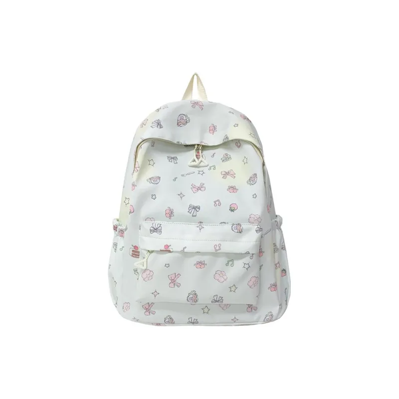 Yalu Nylon Backpack Regular Unisex Multicolor-6