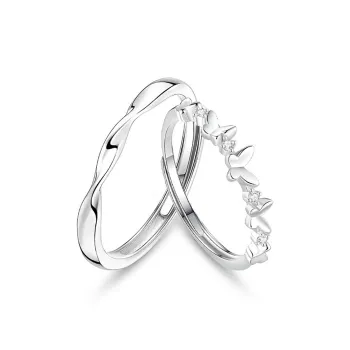 SEEPD Colored Glaze Zircon Ring Unisex