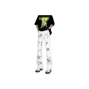 BLANC & ECLARE Jeans Unisex White