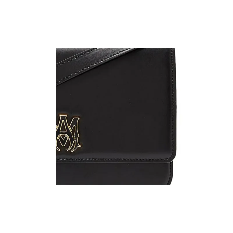 AMIRI Calfskin Shoulder Bag Men's Black-4