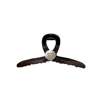 Water Jade Acrylic Hair Clips Women's