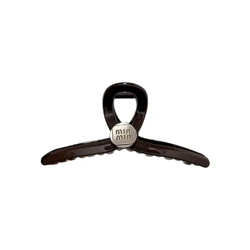 Water Jade Acrylic Hair Clips Women's