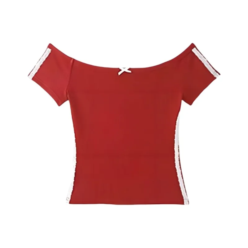 YGPRW T Shirts Women's Red-0