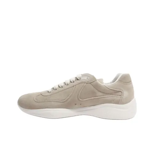 PRADA Low Top Casual Shoes Men's Beige