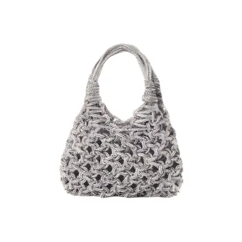 HIBOURAMA Resin Handbag Mini Women's Gray