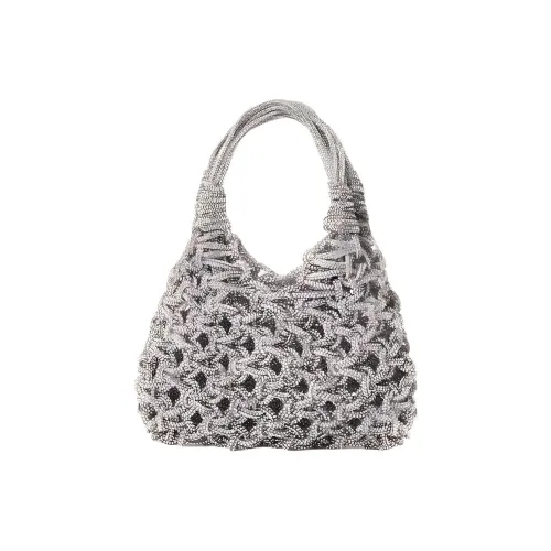 HIBOURAMA Resin Handbag Mini Women's Gray
