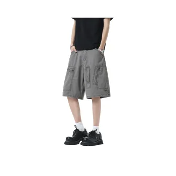 TELENT Cargo Shorts Unisex Gray