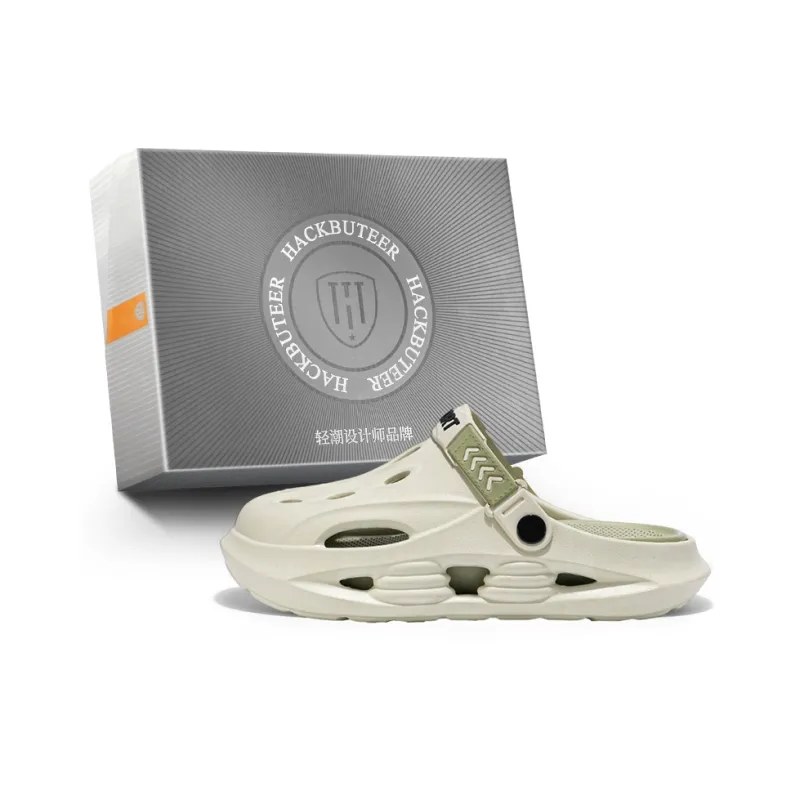 HACKBUTEER Clogs Men's Box Included-6