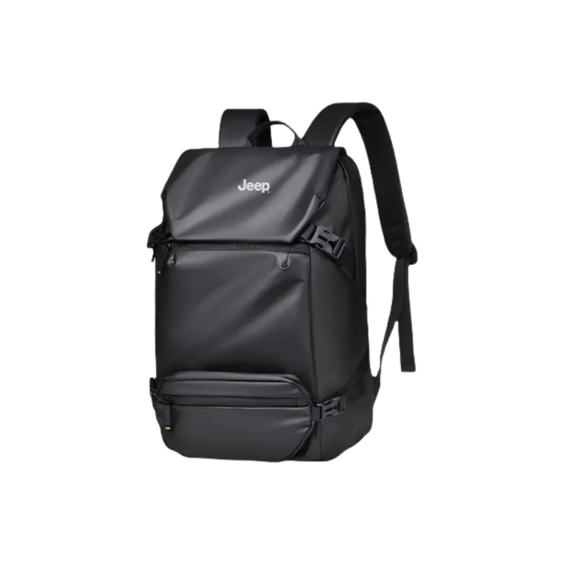 Jeep PU Backpack Medium Size Men's Multicolor-3