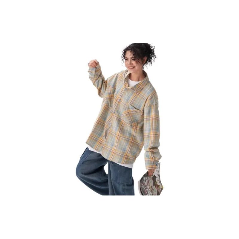 Ordifen Shirts Women's Yellow-0