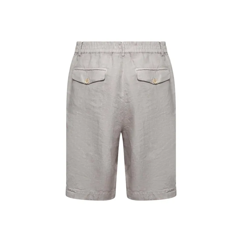 Brunello Cucinelli Buttoned Straight Leg Shorts-1