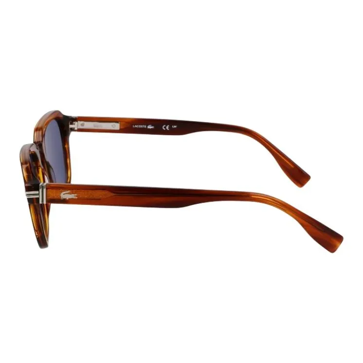 LACOSTE Plastic Metal Square Sunglasses Men's Tortoiseshell-2