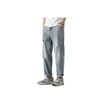  CHOCOOLATE Jeans Unisex Light Blue