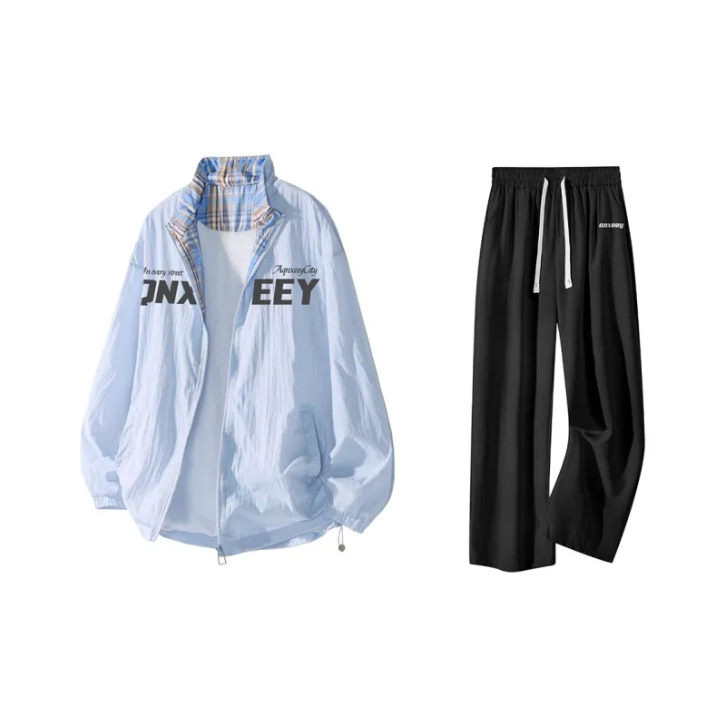 Qnxeey Casual Sportswear Unisex-2