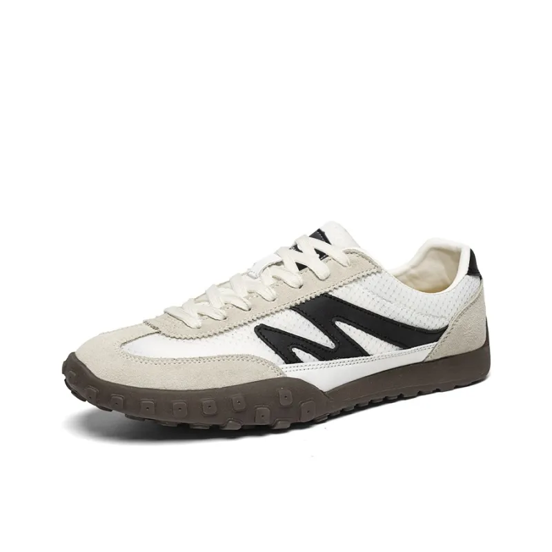 OUGLEMEN Slip Resistant And Abrasion Resistant Coverage Low Top Casual Shoes Men's-2