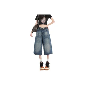 BENGEN Denim Shorts Women's