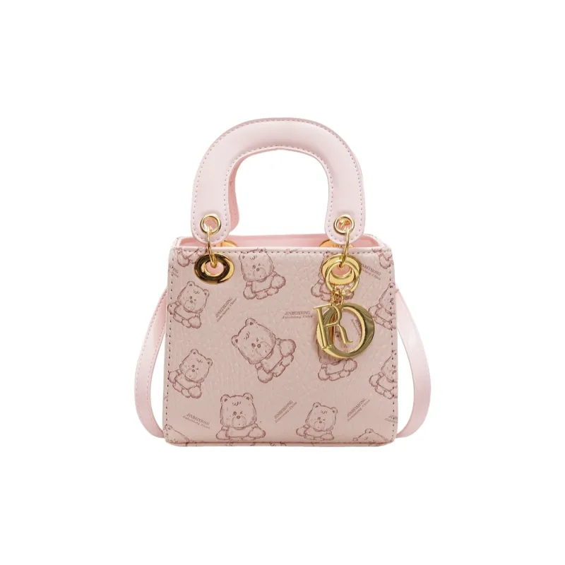 Yalu PU Handbag Regular Women's Black/Pink/Brown/Ecru-8