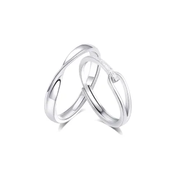 KUMET Sterling Silver Rings Unisex