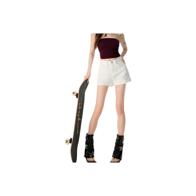 BENGEN Denim Shorts Women's-0