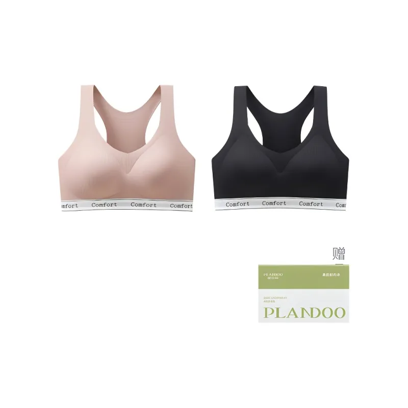 PLANDOO Bra Women's 2 Pcs Shopping Bag-0
