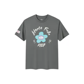 XTEP T Shirt Women's Downpour Gray