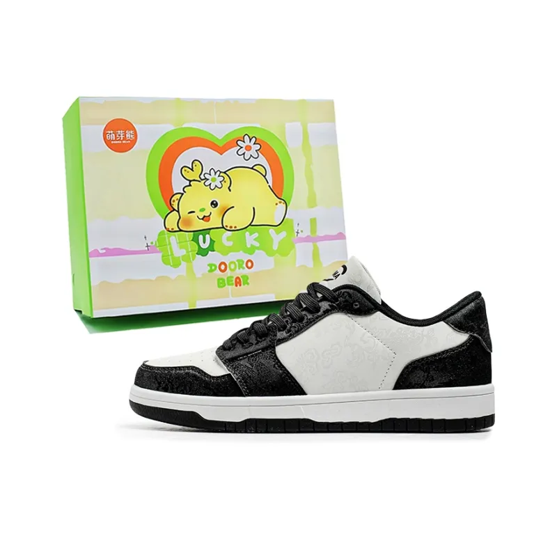 Budding Bear Anti Slip Wear Resistant Low Top Skateboard Shoes Men's-10