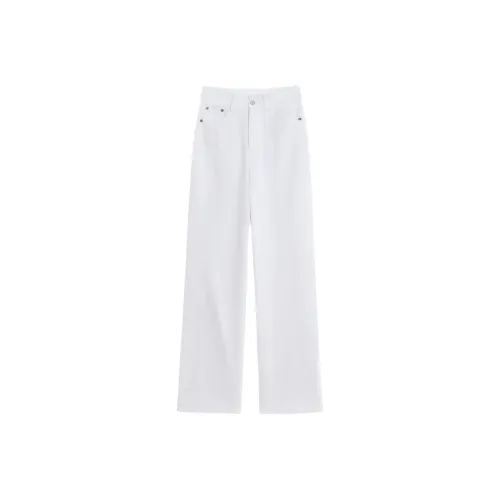 LUYOUYE Casual Pants Women's Cloud White