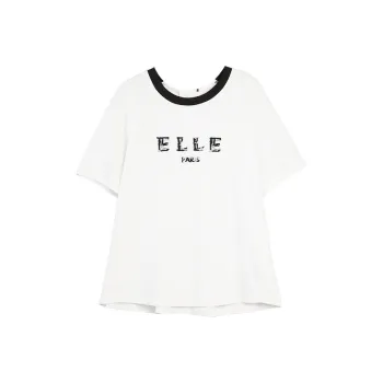 ELLE Raglan Sleeve T Shirt Women's