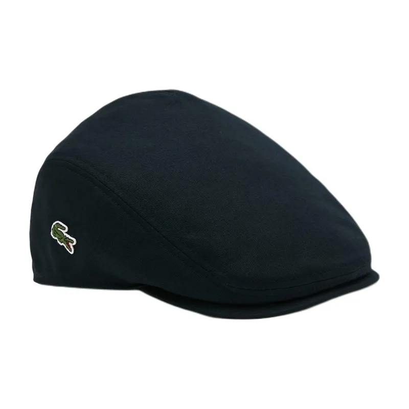LACOSTE 100% Cotton Berets Men's Marine Blue-0