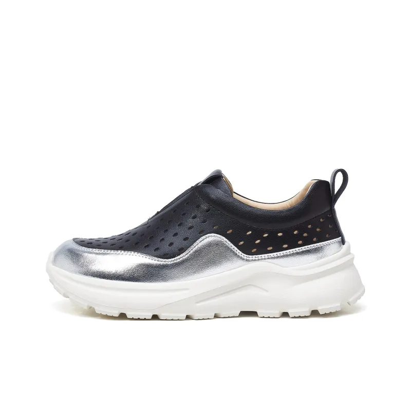 OULISASI Low Top Chunky Sneakers Women's-10