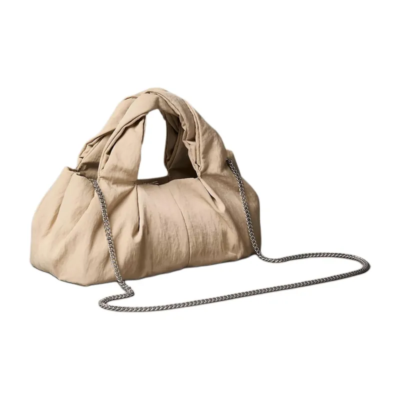 CALVIN KLEIN Nylon Handbag Women's Beige-1