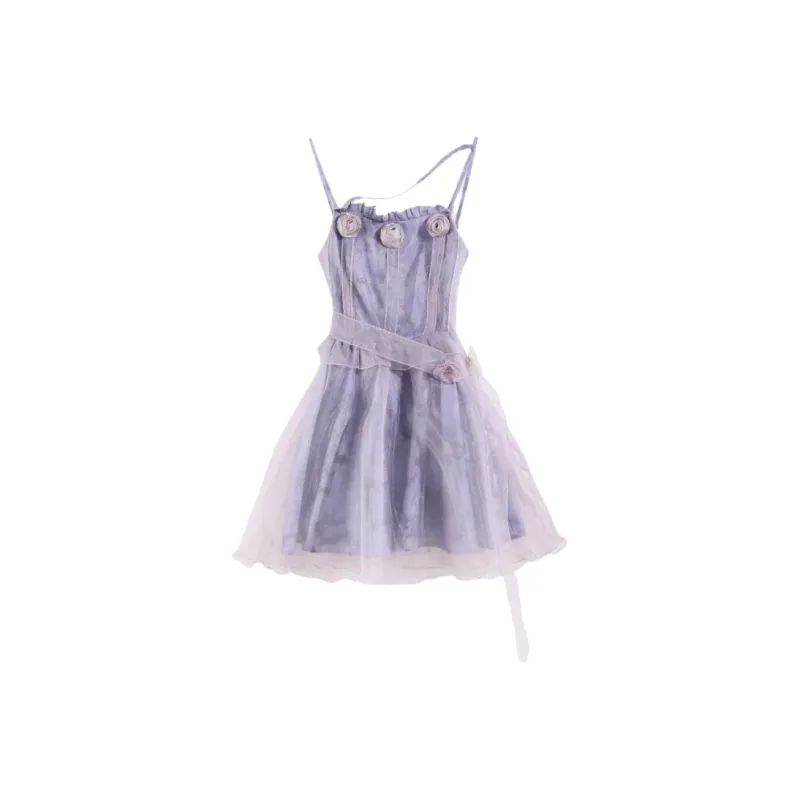 YGPRW Slip Dresses Women's Purple-0