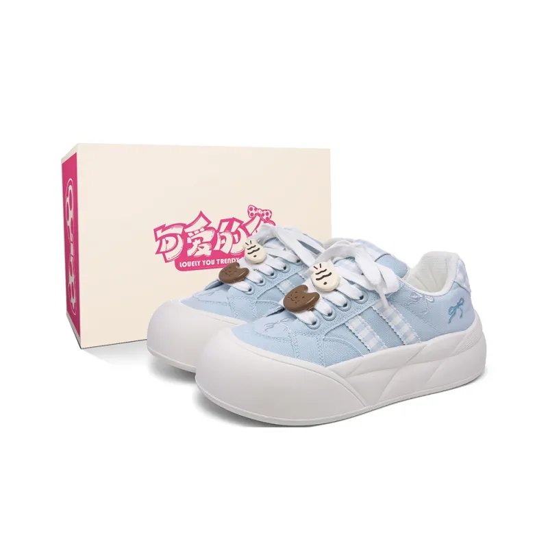 Lovely You Wear resistant And Lightweight Low Top Skateboard Shoes Women's-30
