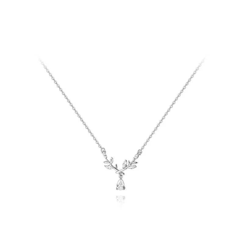 KUMET Sterling Silver Necklaces Women's-6