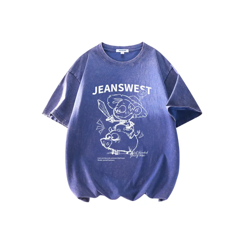 JEANSWEST T Shirts Unisex-8