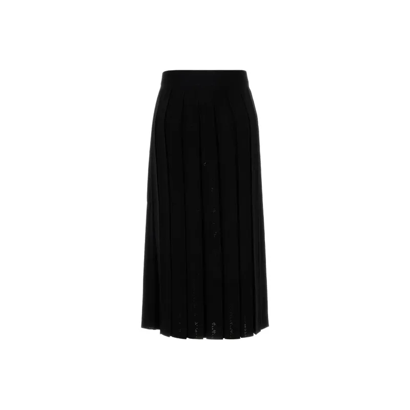 TORY BURCH Pleated Midi Skirt-1