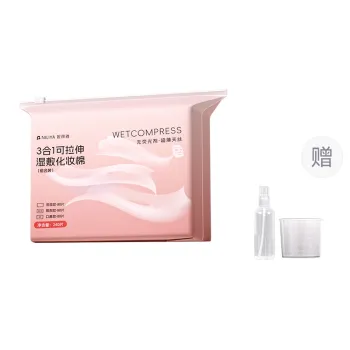 NILIYA Perforated Wet Compress Makeup Cotton Adjustable Extra Thin Tencel 3 in 1 Facial Hydrating Towels