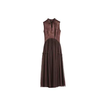 Hang Yi Court Sleeveless Dress Women's