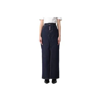 DSQUARED 2 Denim Long Skirt Women's Blue