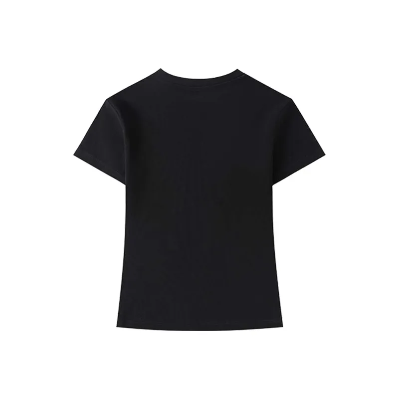 Warrior Huichao Riding The Wind Collection Drop Shoulder Sleeve T Shirt Women's-5