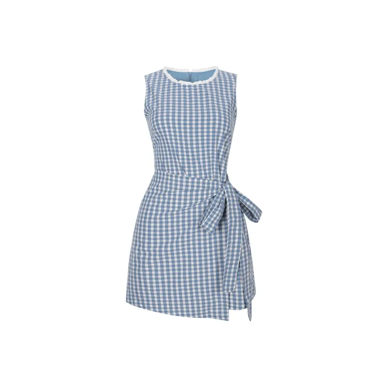 GUOZHEN Sleeveless Dress Women's-0