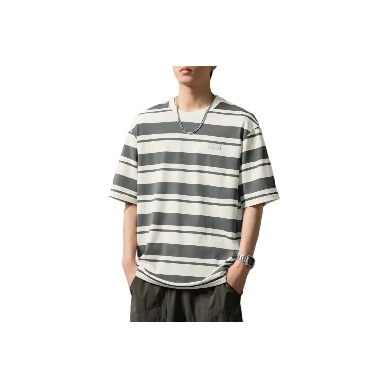 WOOD SOON Men's Summer Thin Trendy Brand T Shirt Unisex-7