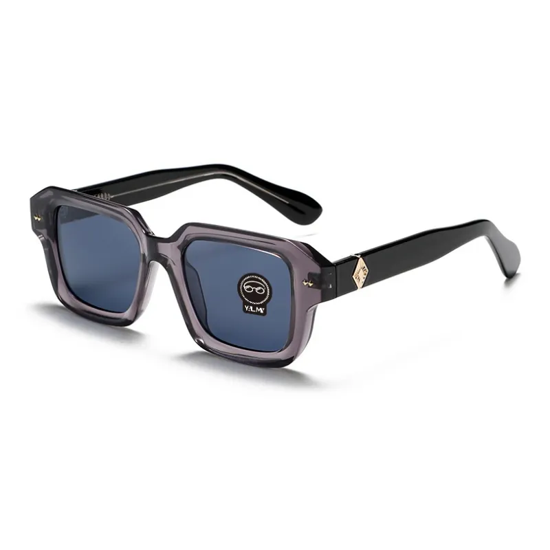 YALMY TR/Memory Plastic Square Sunglasses Unisex-2