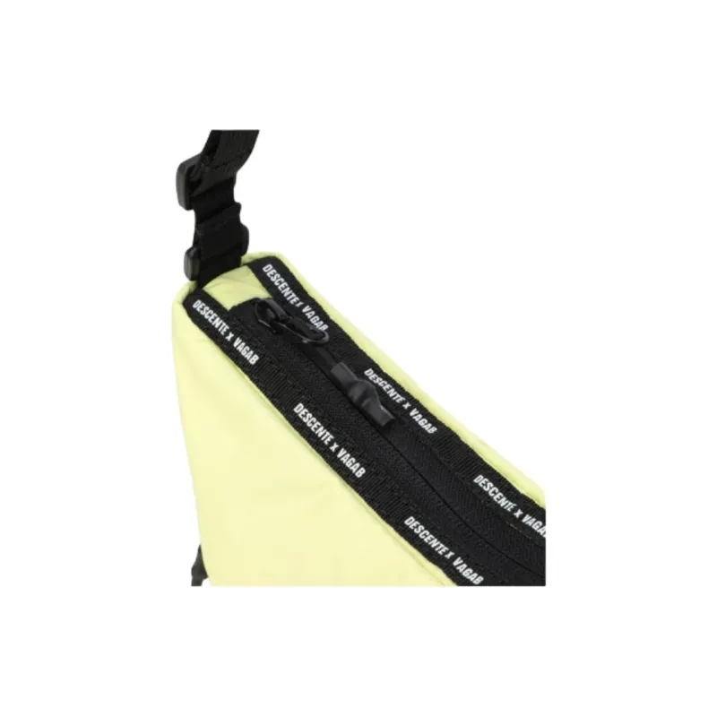 DESCENTE Brand Logo Crossbody Bag, Shoulder Bag Mini Unisex Yellow-4