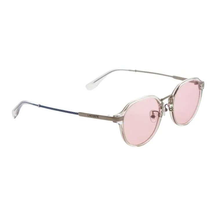 LACOSTE Titanium Plastic Square Sunglasses Men's Silver-2