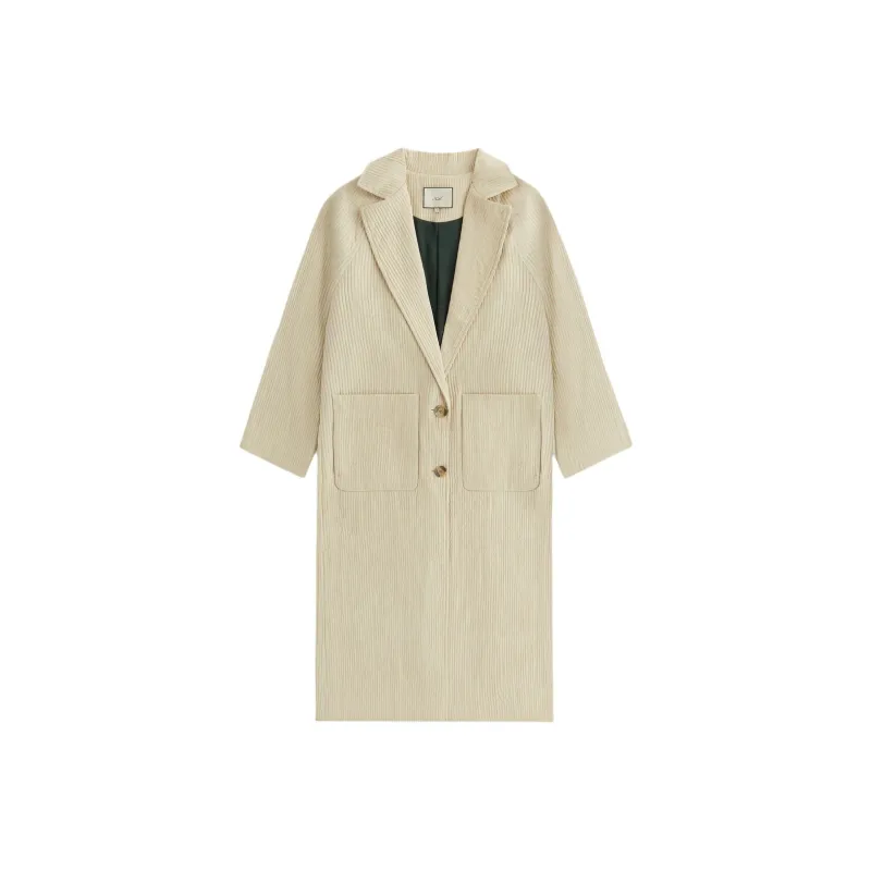KITH Rory Pleated Coat Women's Oxide-0