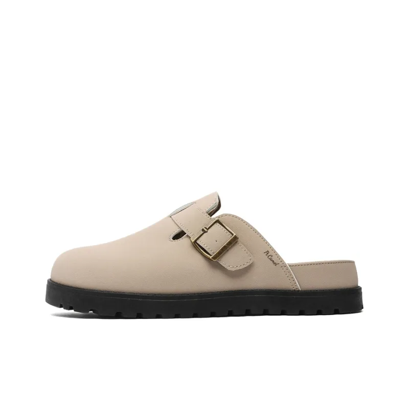PROTECTCAMEL Rubber Sole Abrasion Resistant Slip Resistant Closed Toe Slippers Men's-5