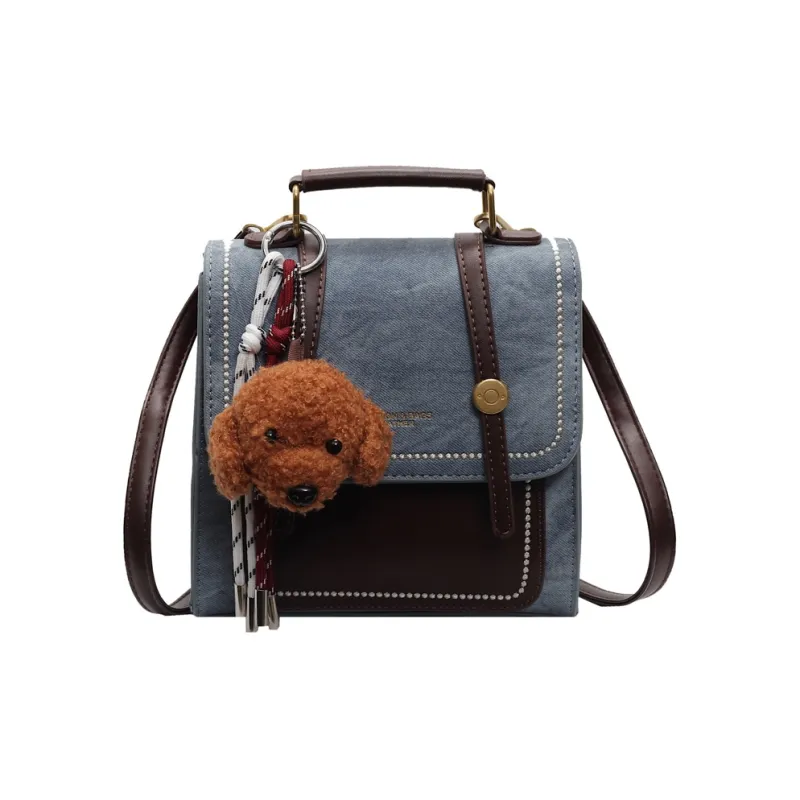 Yalu PU Backpack Regular Women's Yellow Brown/Ecru/Black/Coffee/Blue/Pink-29